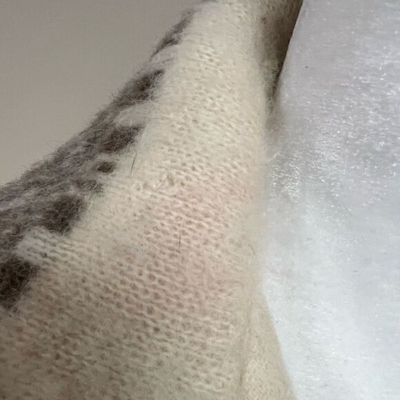 Icewool vintage long thick warm zip up wool jacket M - Picture 12 of 15